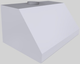 Vent-A-Hood® 36" White Wall Mounted Range Hood-3