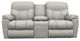 La-Z-Boy® Morrison Dove Power Reclining Loveseat with Console, Headrest, and Lumbar-1