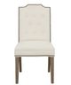 Fairfield® Customizable Entree Dining Empire Short Back Dining Chair with Buttons-1