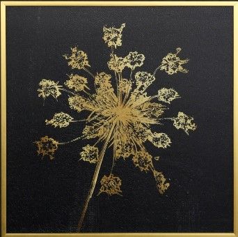 Stylecraft Lady Gold II Black/Gold Wall Art-1