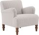 Best® Home Furnishings Customizable Erin & Ben Co. Emerson Fabric Stationary Chair with Dark Walnut Legs-0