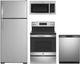 GE® 4 Piece Stainless Steel Kitchen Package-0