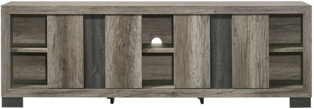 Crown Mark Rangley Weathered Brown TV Stand-3