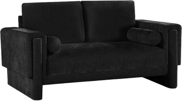 Meridian Furniture Madeline Black Loveseat-0