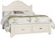 Vaughan-Bassett Bungalow Lattice Full Arch Stroage Bed-0