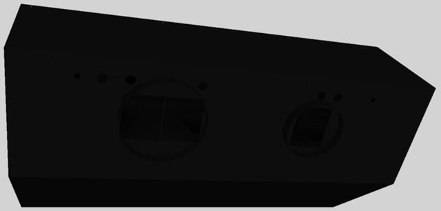 Vent-A-Hood® 42" Black Wall Mounted Liner Insert-1