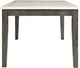 ACME Furniture Merel White Marble Top Dining Table with Gray Oak Base-4
