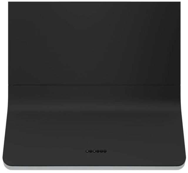 Zephyr Designer Collection Horizon 36" Matte Black Glass Wall Mounted Range Hood-0