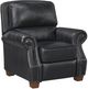 Homelegance® Remington Black Manual Recliner-0