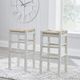 Signature Design by Ashley® Mirimyn White Tall Bar Stool-3