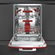 Smeg 50's Retro Style 24" Red Built In Dishwasher-1