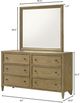 Crown Mark Sienna Natural Dresser-2