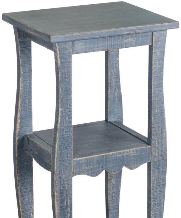 Sunny Designs™ Marina Ocean Blue End Table Lower Shelf-2