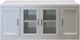 Parker House® Catalina Cottage White 56" TV Console-3