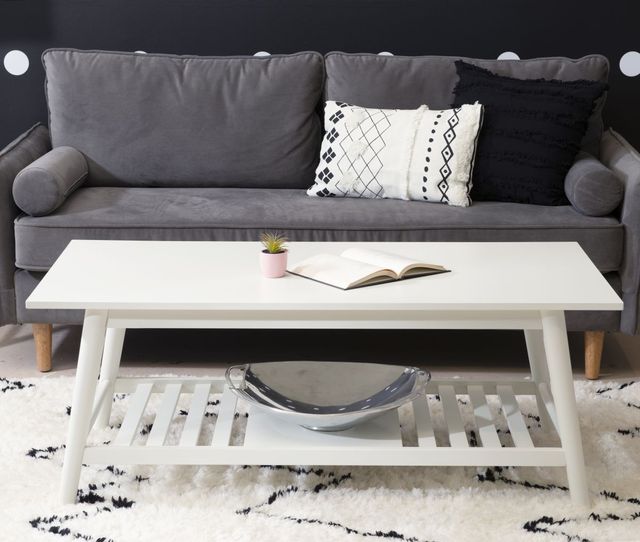 Linon Cosgrove White Coffee Table-3