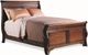 Durham Furniture George Washington Architect Vernon King Sleigh Bed-0