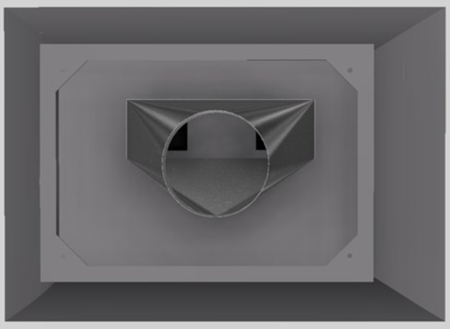 Vent-A-Hood® Designer Series 42" Gunsmoke Island Range Hood-2