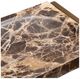 Uttermost® Marble Crest Brass/Brown Tray-4