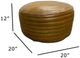 Nest Home Collections Kabir Brown Pouf-2