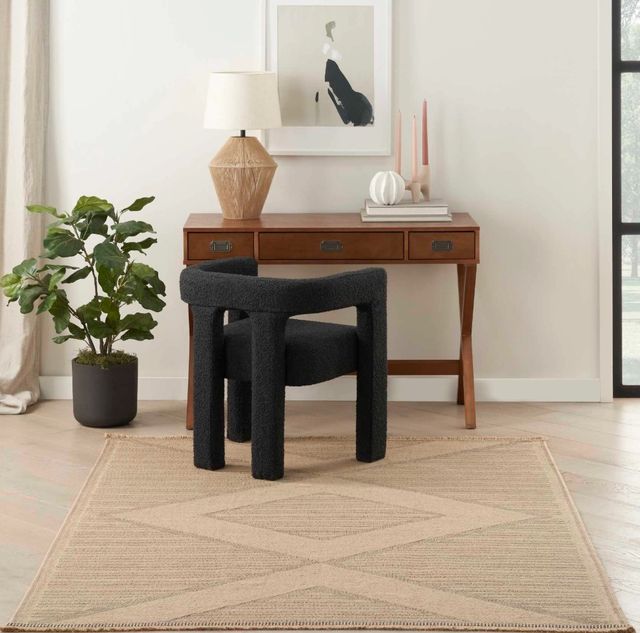 Nourison Home™ Washable Jute Natural 5'x7' Style 1 Area Rug-1