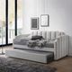 ACME Furniture Peridot Dove Gray Youth Twin Daybed with Trundle-1