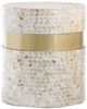 A & B Home Gold/Tan Stool-1