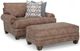 Franklin™ Sicily Chief Hazelnut Ottoman -4