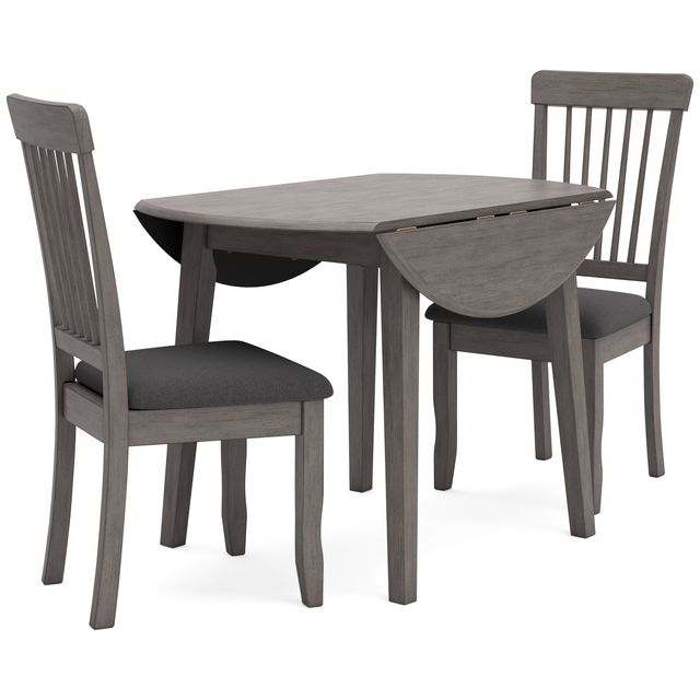 Signature Design by Ashley® Shullden 3-Piece Gray Dining Set-0