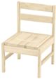 Crate Designs™ Furniture Unfinished Dining Side Chair-0