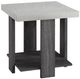 Crown Mark Boris 3-Piece Gray Occasional Table Set-4