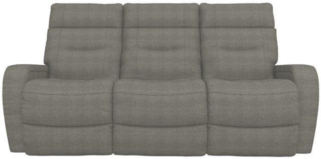 La-Z-Boy® Baron Granite Power Wall Reclining Sofa with Headrest and Lumbar-1