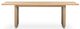 Moe's Home Collection Round Off Oak 88" Dining Table-1