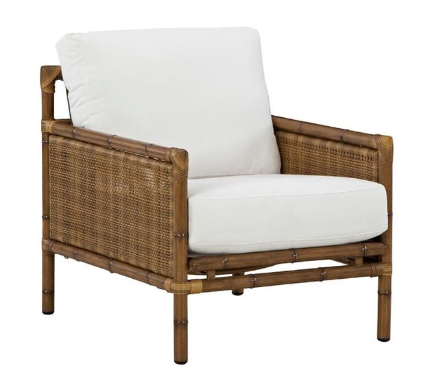 Lane Venture® Brooks Brown Outdoor Wicker Lounge Chair-0