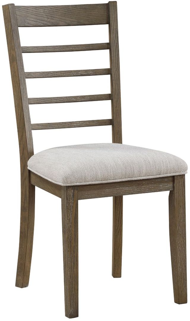 Mazin Furniture 6-Piece Emilia Light Brown/Gray Dining Room Set-3