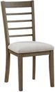 Mazin Furniture 6-Piece Emilia Light Brown/Gray Dining Room Set-3