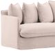 Dovetail Furniture Lexia Natural Slipcovered Sofa-1