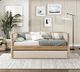 Homelegance® Roseburg Beige Youth Twin Daybed with Trundle-1