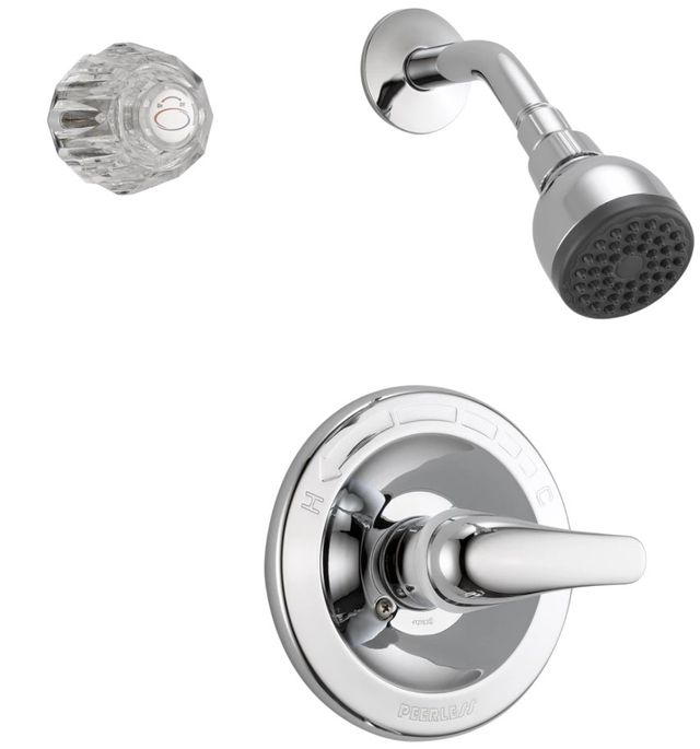 Peerless Core Chrome Shower Complete Combo Handles-0
