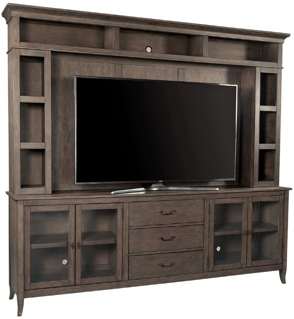 aspenhome® Blakely Sable Brown 95" Console and Hutch-0