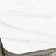 Intercon Alexa White Aluminum/Stone Seating Side Table-4
