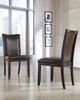 Ashley® Trishelle Dark Espresso Upholstered Dining Side Chair-0