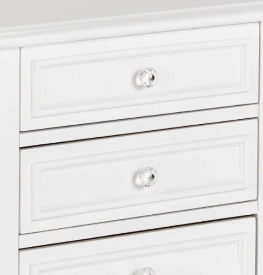 Elements International Jesse White Nightstand-1