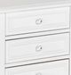 Elements International Jesse White Nightstand-1