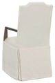 Fairfield® Customizable Entree Dining Empire Short Back Skirted Arm Chair-3