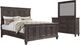 Magnussen Home® Calistoga 3-Piece Weathered Charcoal King Panel Bedroom Set-0