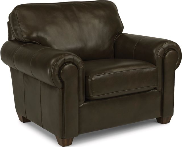 Flexsteel® Carson Dark Brown Chair-0