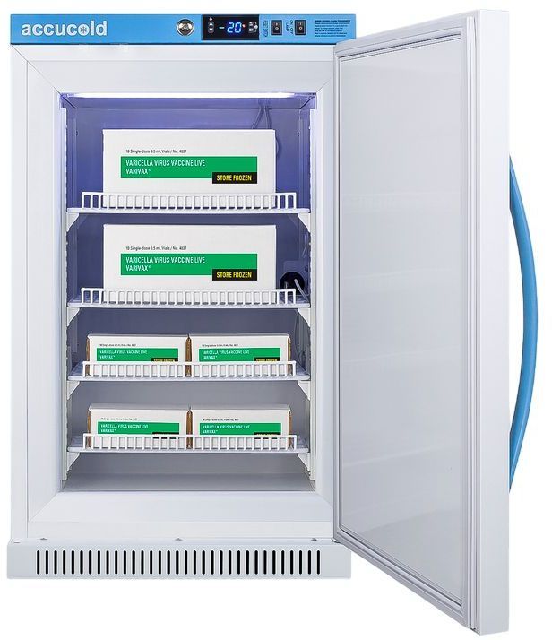 Accucold® Pharma-Vac Performance Series 20" 2.47 Cu. Ft. White Undercounter Freezer-2