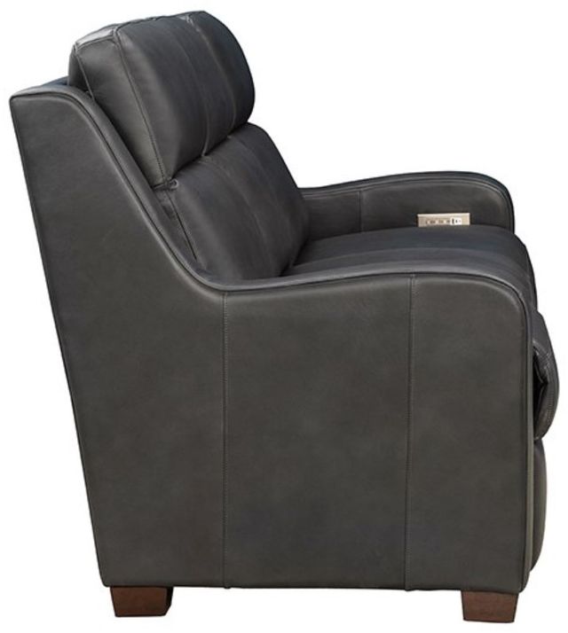 BarcaLounger® Ayden Elway Dark Gray Leather Power Reclining Sofa-4