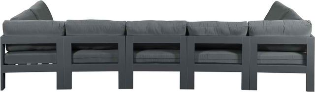 Meridian Furniture Nizuc 7-Piece Grey Outdoor Patio Modular Sectional Set-2