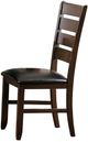 Homelegance® Ameillia Black/Dark Oak Side Chair-2